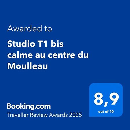 Studio T1 Bis Calme Au Centre Du Moulleau Arcachón Exterior foto